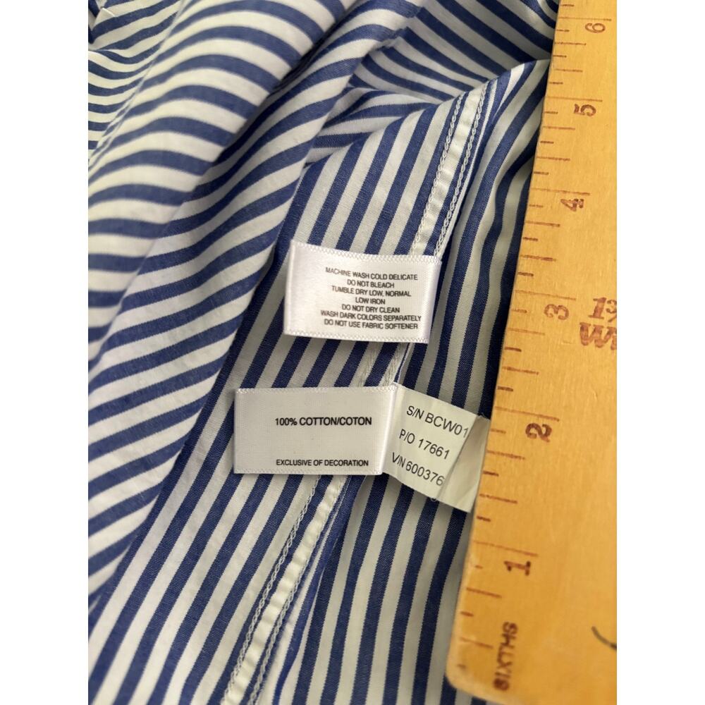 Cutter and Buck Men's Blue stripe long sleeve button down shirt 2XB - Picture 11 of 11